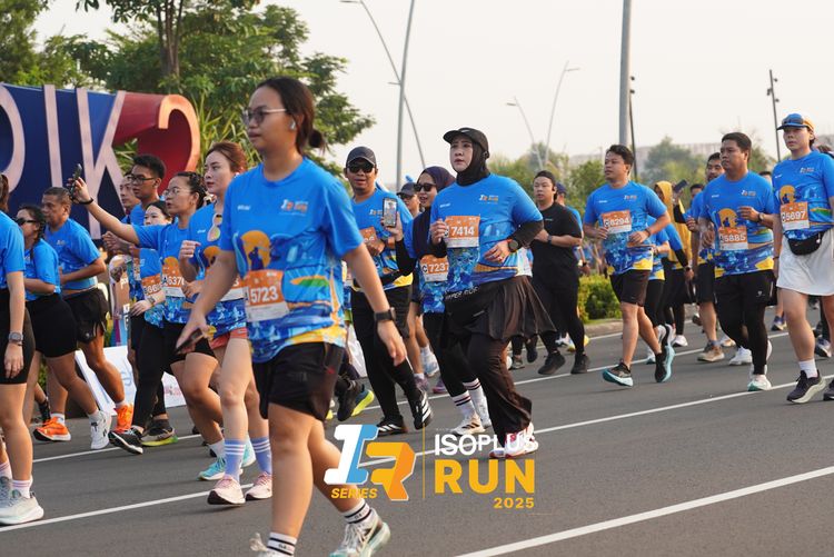 Race photo from ISOPLUS RUN 2025 - JAKARTA