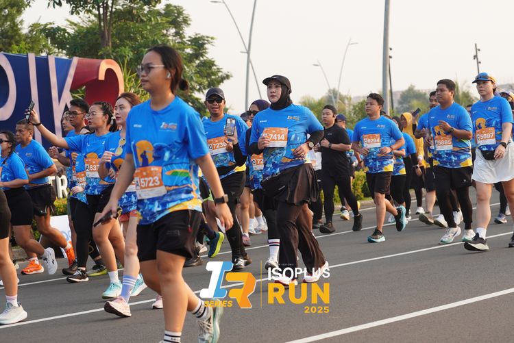 Race photo from ISOPLUS RUN 2025 - JAKARTA
