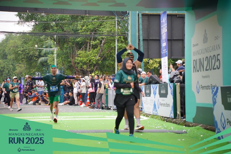 Race photo from Mangkunegaran Run 2025
