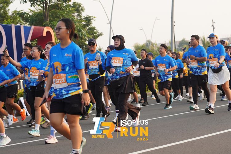 Race photo from ISOPLUS RUN 2025 - JAKARTA