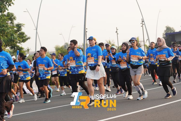 Race photo from ISOPLUS RUN 2025 - JAKARTA