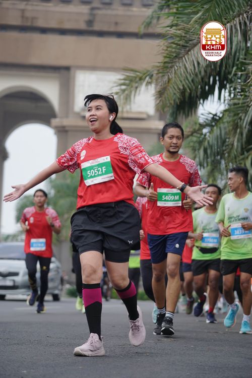 Race photo from Kediri Half Marathon 2025