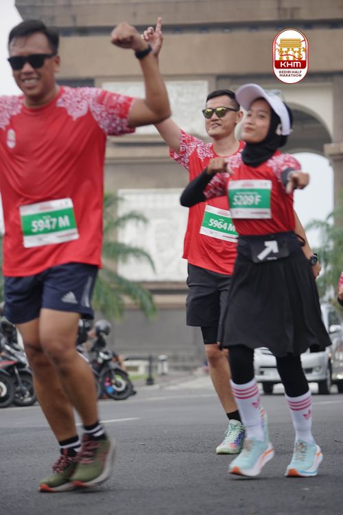 Race photo from Kediri Half Marathon 2025