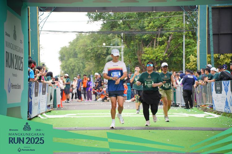 Race photo from Mangkunegaran Run 2025