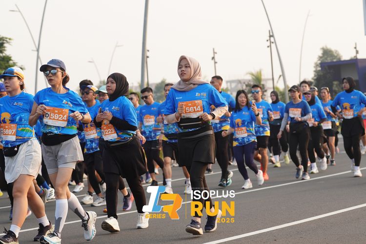 Race photo from ISOPLUS RUN 2025 - JAKARTA