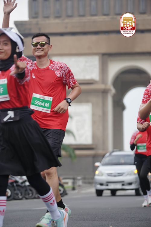 Race photo from Kediri Half Marathon 2025