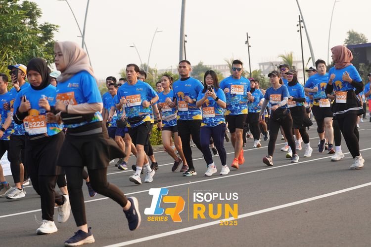 Race photo from ISOPLUS RUN 2025 - JAKARTA