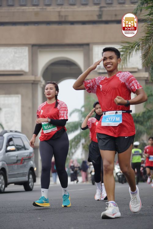 Race photo from Kediri Half Marathon 2025