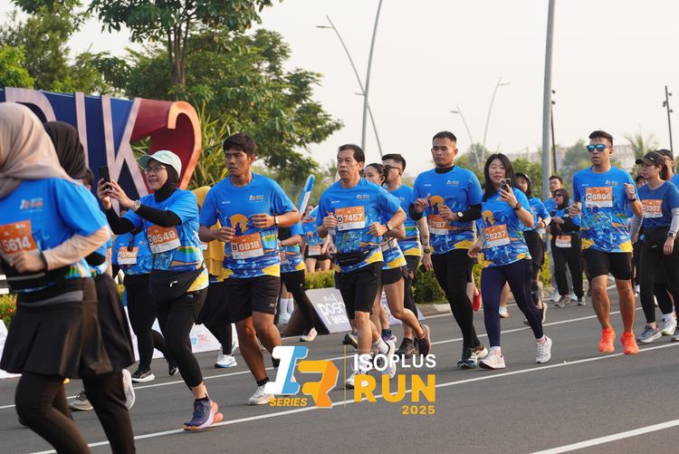 Race photo from ISOPLUS RUN 2025 - JAKARTA