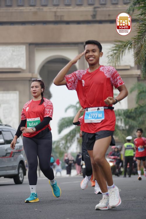 Race photo from Kediri Half Marathon 2025