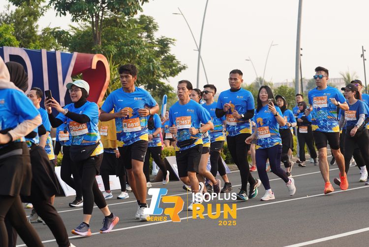 Race photo from ISOPLUS RUN 2025 - JAKARTA