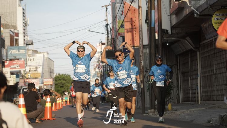 Race photo from Jabar Run 10K 2024