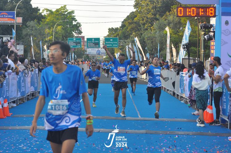 Race photo from Jabar Run 10K 2024