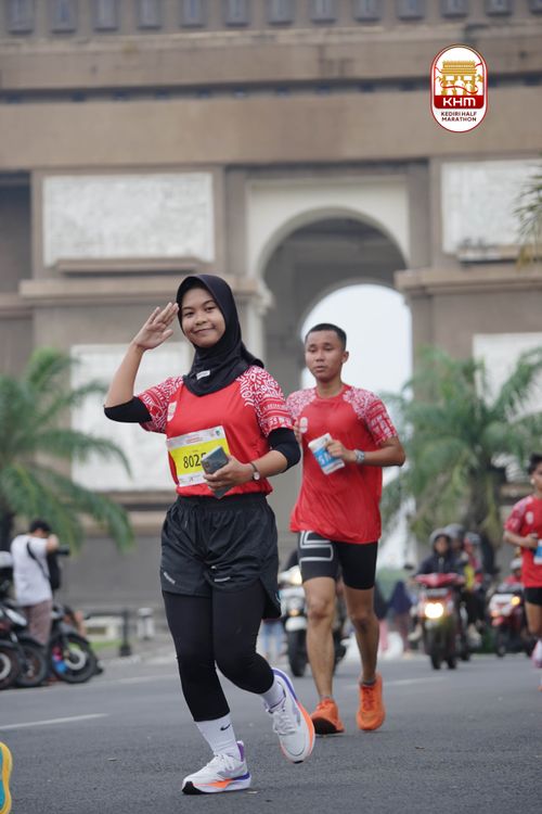 Race photo from Kediri Half Marathon 2025