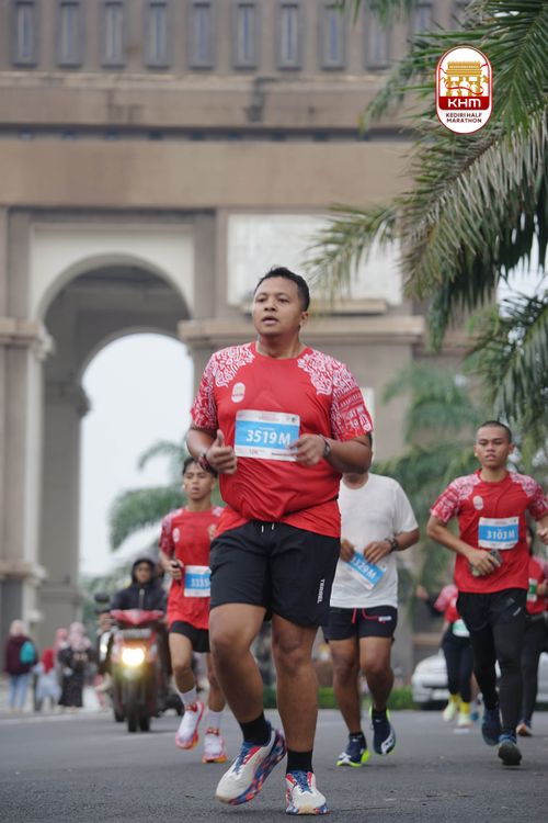 Race photo from Kediri Half Marathon 2025