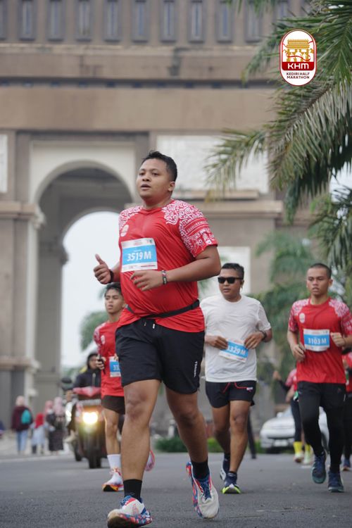 Race photo from Kediri Half Marathon 2025