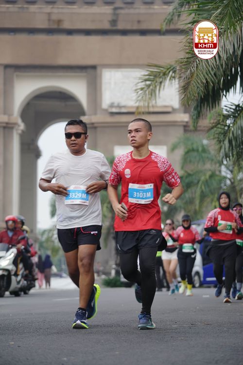 Race photo from Kediri Half Marathon 2025