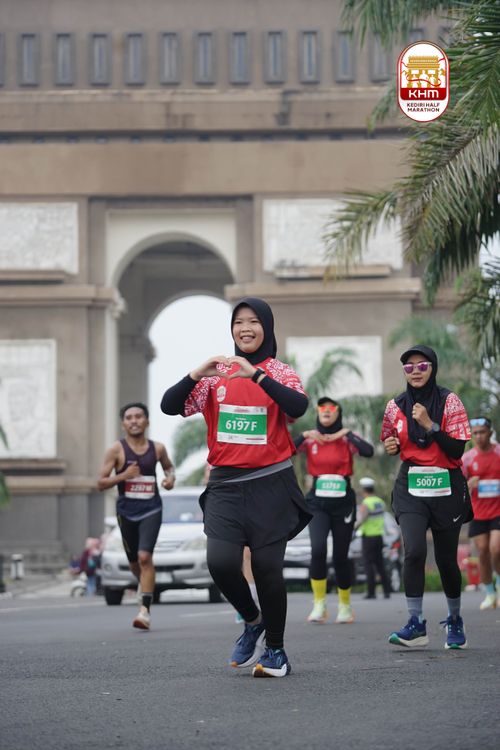 Race photo from Kediri Half Marathon 2025