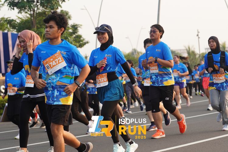 Race photo from ISOPLUS RUN 2025 - JAKARTA