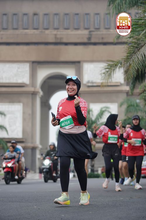 Race photo from Kediri Half Marathon 2025
