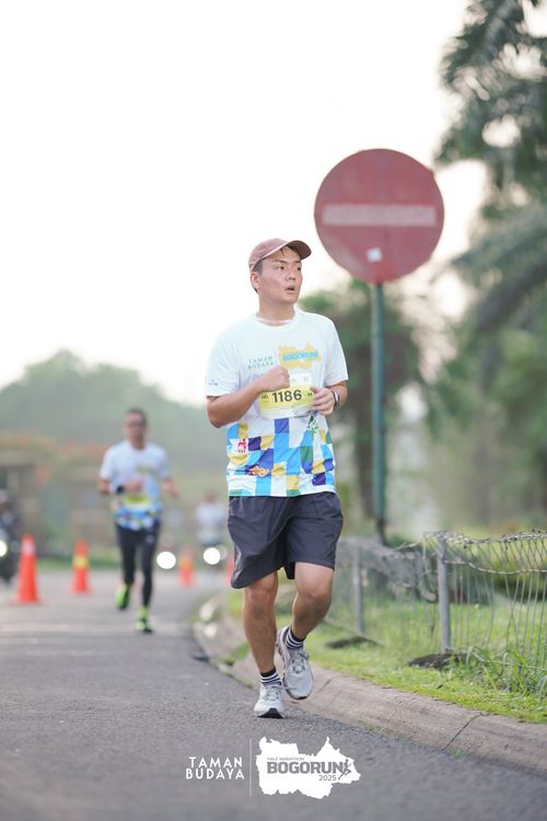 Race photo from Taman Budaya x BOGORUN 2025
