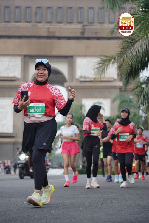 Race photo from Kediri Half Marathon 2025