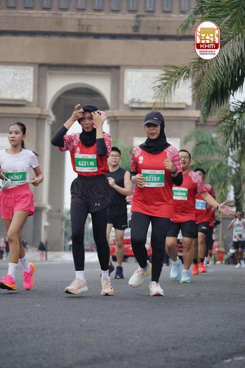 Race photo from Kediri Half Marathon 2025