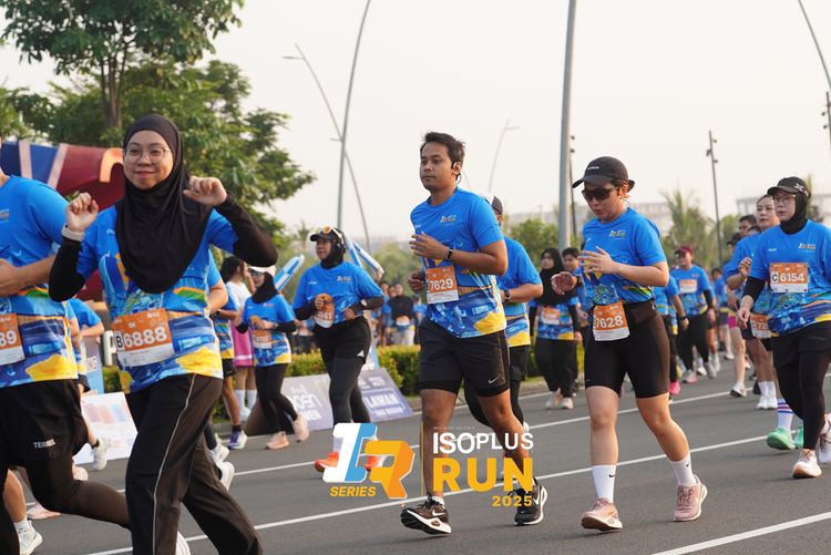 Race photo from ISOPLUS RUN 2025 - JAKARTA