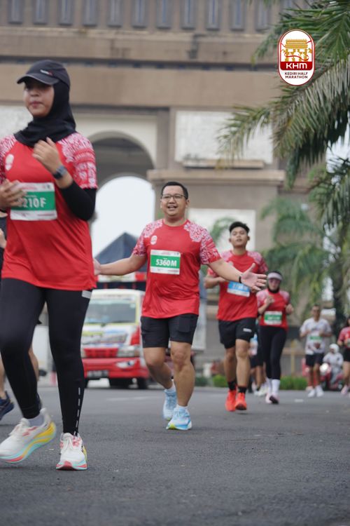 Race photo from Kediri Half Marathon 2025