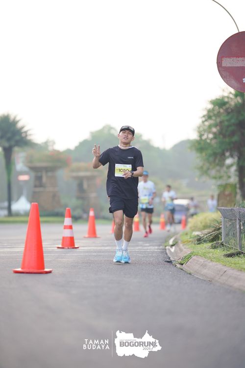 Race photo from Taman Budaya x BOGORUN 2025