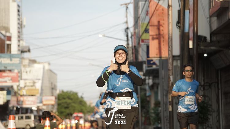 Race photo from Jabar Run 10K 2024
