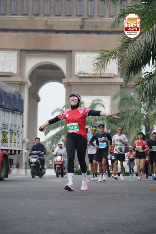 Race photo from Kediri Half Marathon 2025