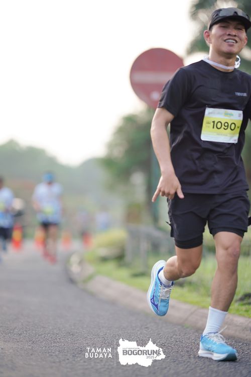 Race photo from Taman Budaya x BOGORUN 2025