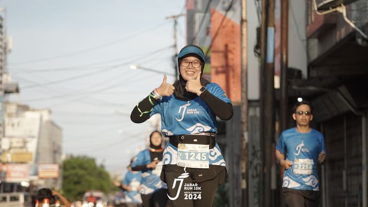 Race photo from Jabar Run 10K 2024