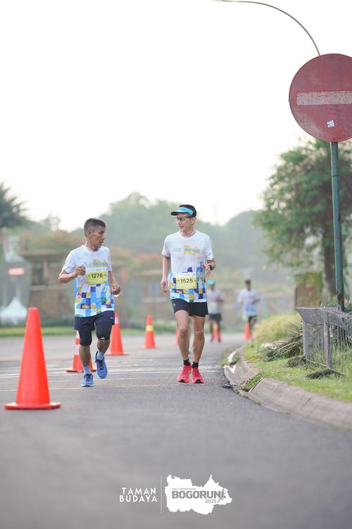 Race photo from Taman Budaya x BOGORUN 2025