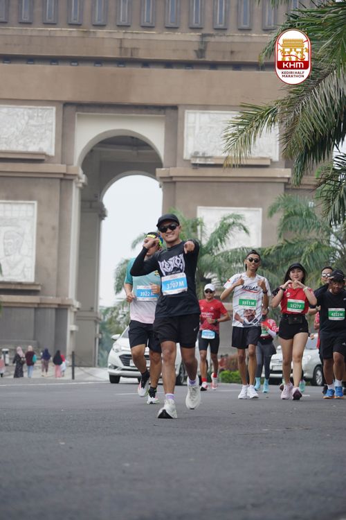 Race photo from Kediri Half Marathon 2025