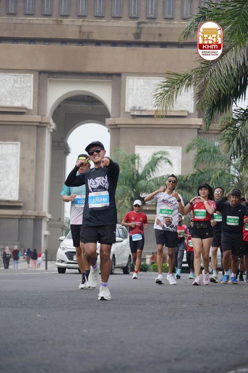 Race photo from Kediri Half Marathon 2025