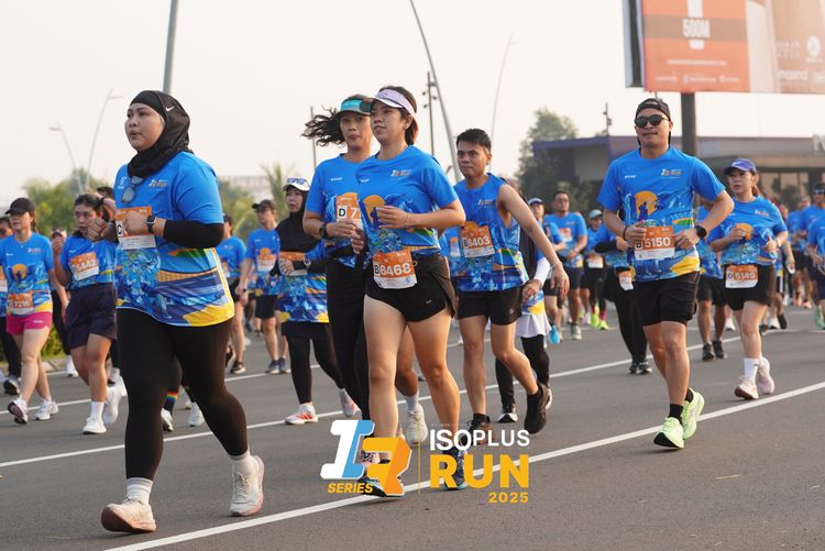 Race photo from ISOPLUS RUN 2025 - JAKARTA