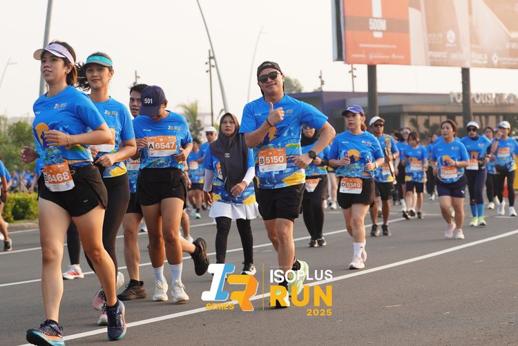 Race photo from ISOPLUS RUN 2025 - JAKARTA