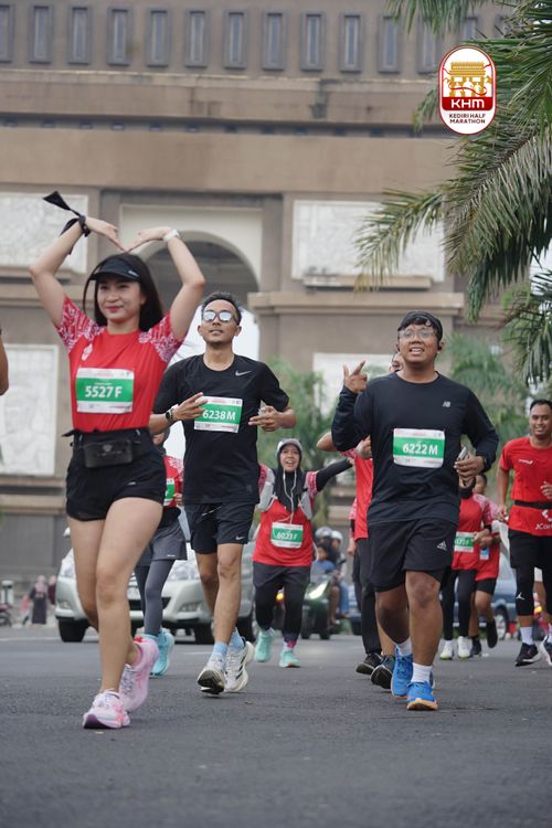 Race photo from Kediri Half Marathon 2025