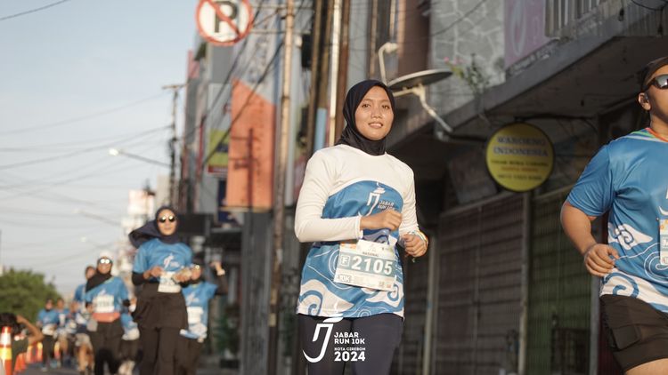 Race photo from Jabar Run 10K 2024