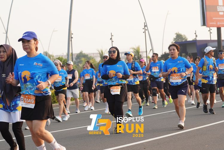 Race photo from ISOPLUS RUN 2025 - JAKARTA