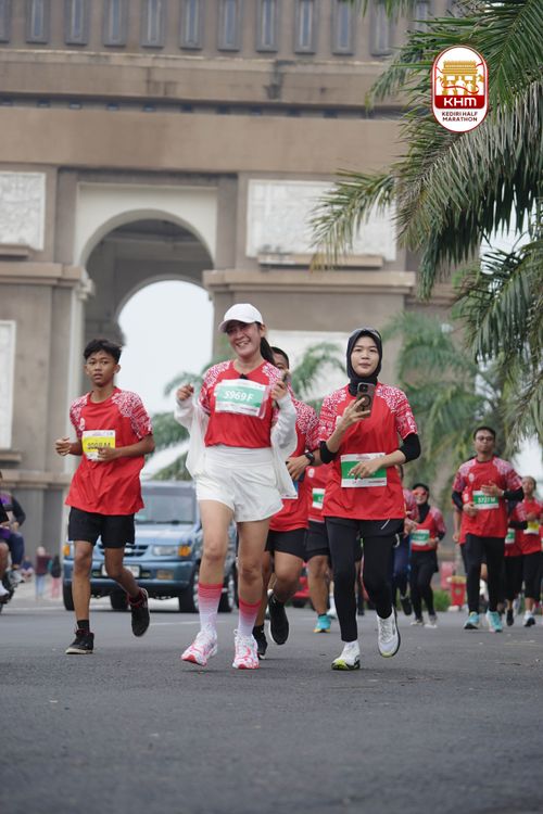 Race photo from Kediri Half Marathon 2025