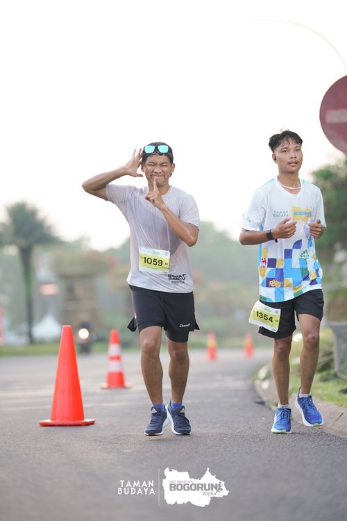 Race photo from Taman Budaya x BOGORUN 2025