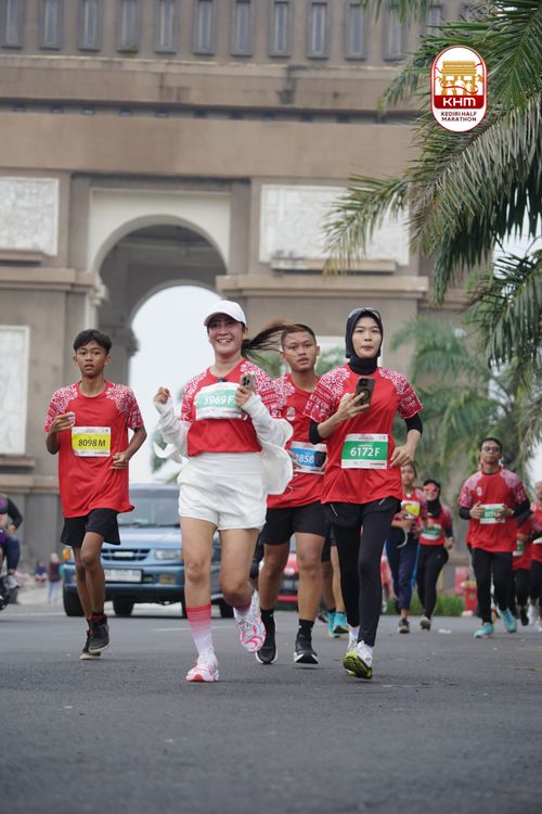 Race photo from Kediri Half Marathon 2025