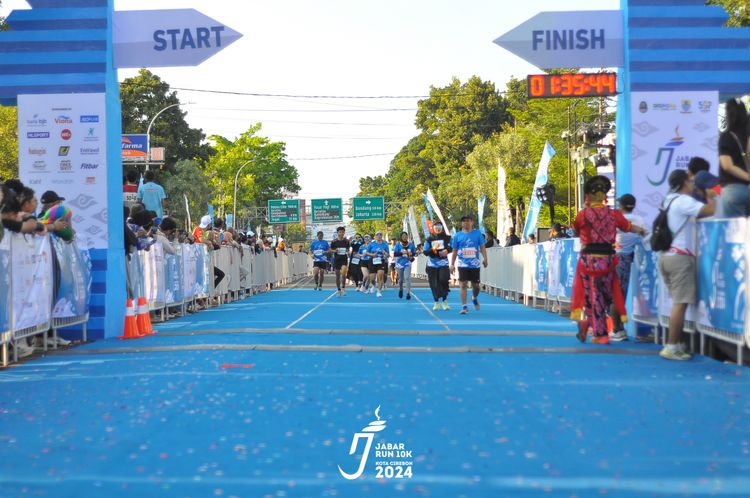 Race photo from Jabar Run 10K 2024