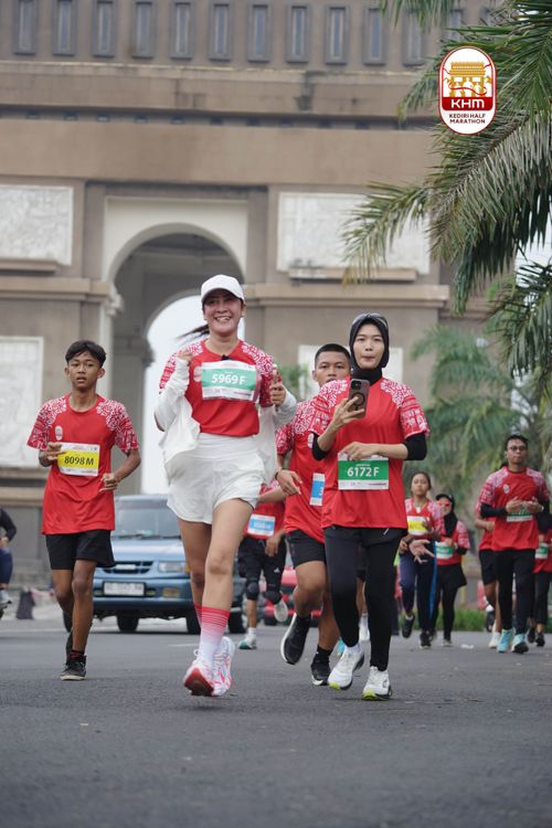 Race photo from Kediri Half Marathon 2025