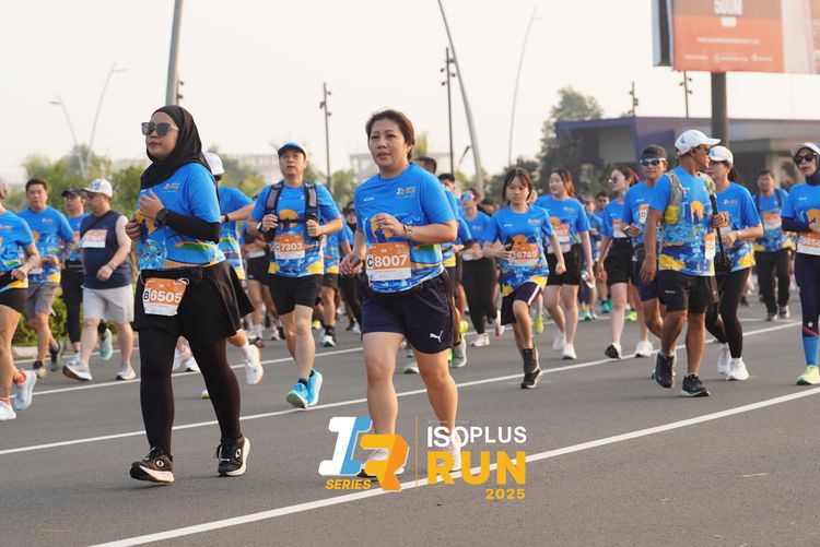 Race photo from ISOPLUS RUN 2025 - JAKARTA