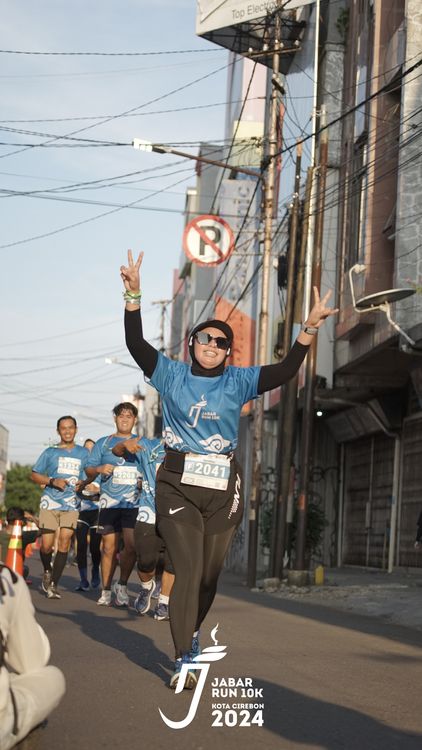 Race photo from Jabar Run 10K 2024
