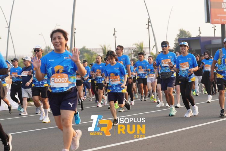 Race photo from ISOPLUS RUN 2025 - JAKARTA
